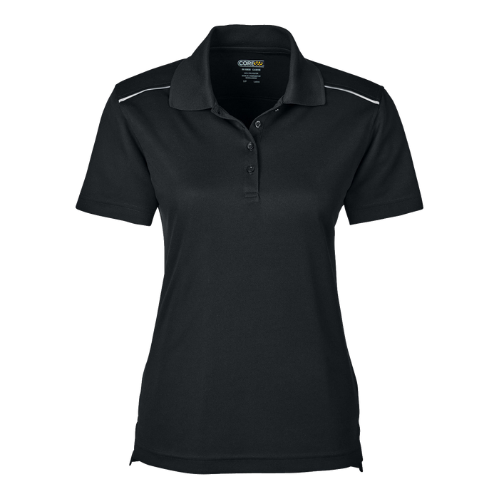 78181R Ladies' Radiant Performance Pique Polo with Reflective Piping