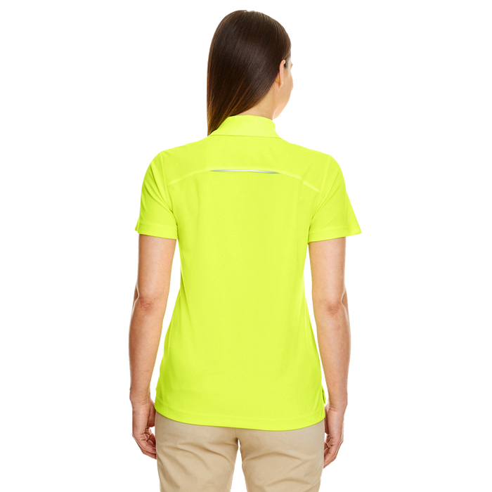 78181R Ladies' Radiant Performance Pique Polo with Reflective Piping