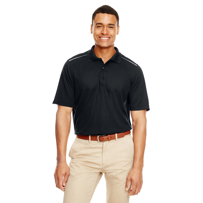 88181R Men's Radiant Performance Pique Polo with Reflective Piping