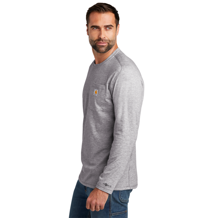 CT106656 Force® Long Sleeve Pocket T-Shirt