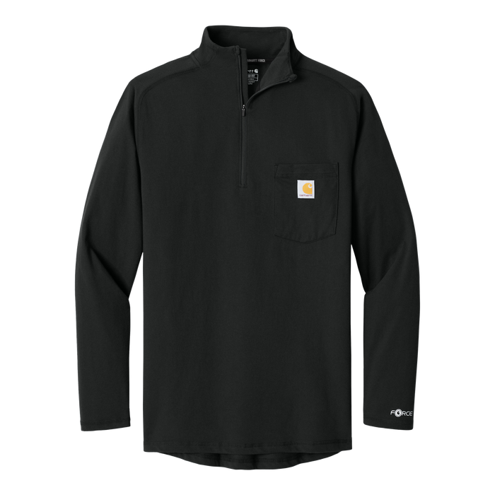 CT106660 Force® 1/4-Zip Long Sleeve T-Shirt