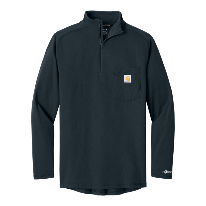 CT106660 Force® 1/4-Zip Long Sleeve T-Shirt