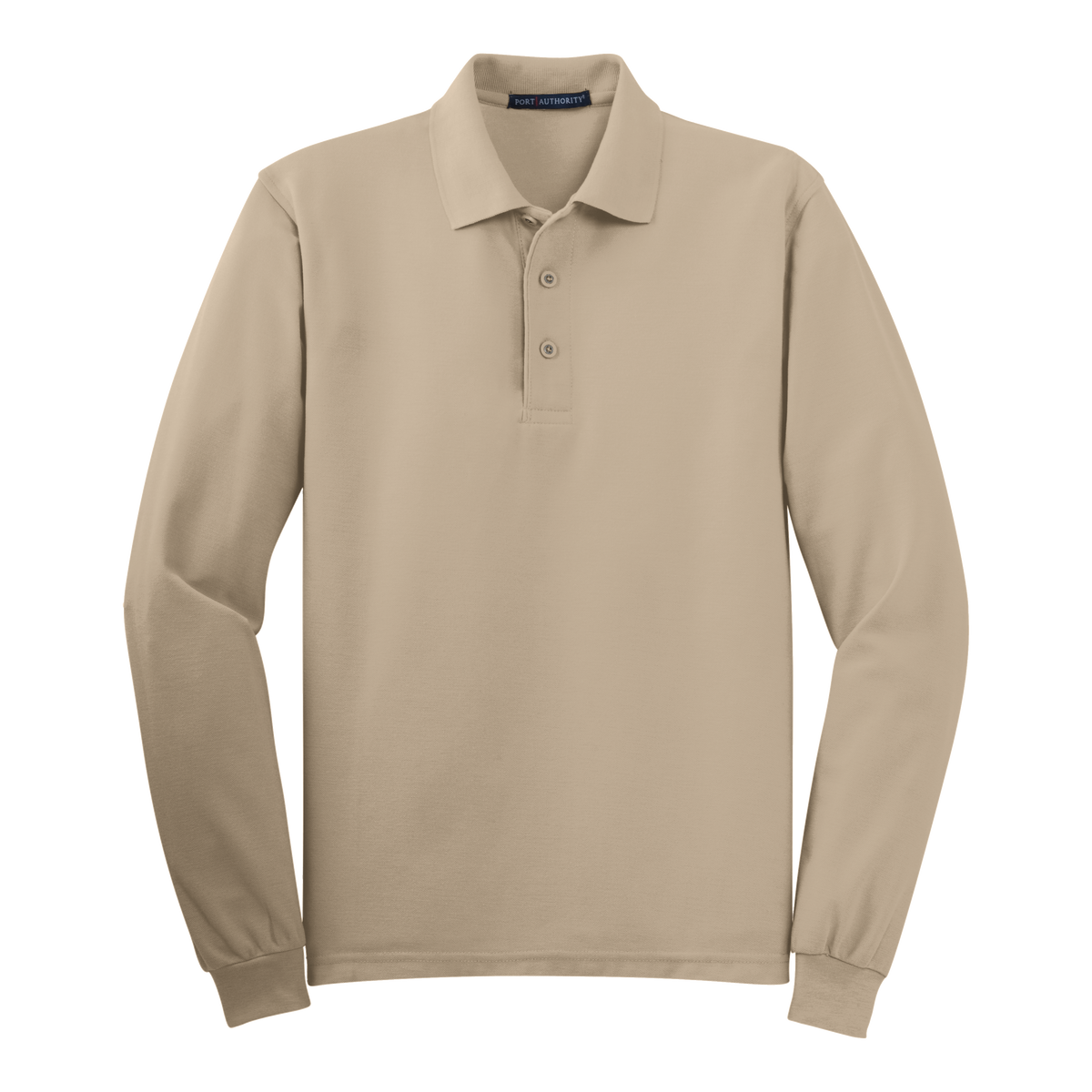 Port Authority Tall Silk Touch™ Long Sleeve Polo, Product